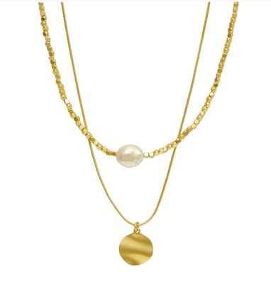 Collana personalizzata Audrey placcatura oro - DANSK