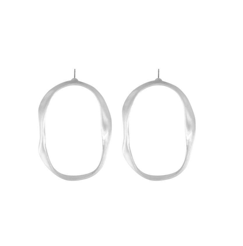 Orecchini Eliseo organico placcato argento - DANSK Orecchini Eliseo organico placcato argento - DANSK