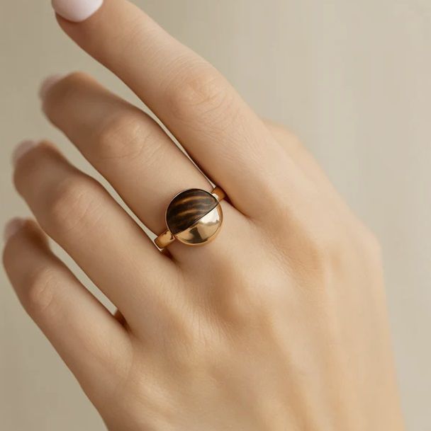 Anello Essenza bruna - AlexArte Anello Essenza bruna - AlexArte