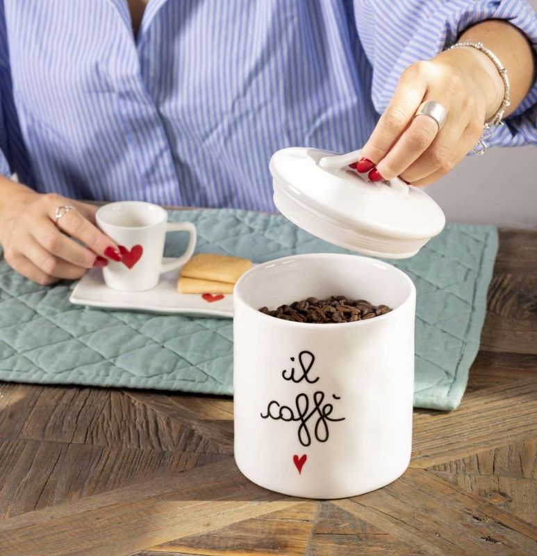 Barattolo in gres Il caffè - Simple Day