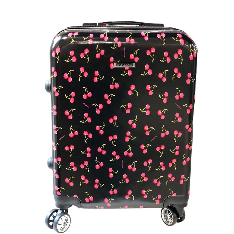 Trolley nero con ciliegie - Naj Oleari