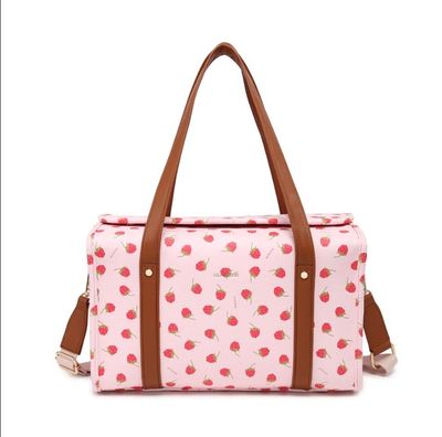 Bauletto rosa con lamponi  - Naj Oleari