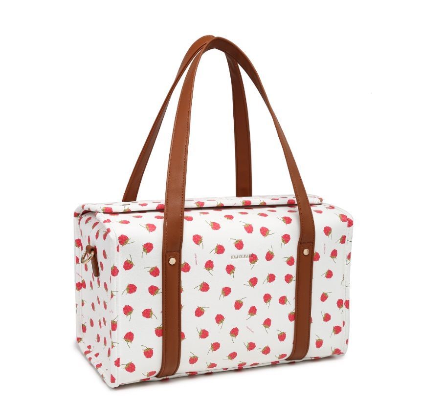 Bauletto bianco con lamponi  - Naj Oleari