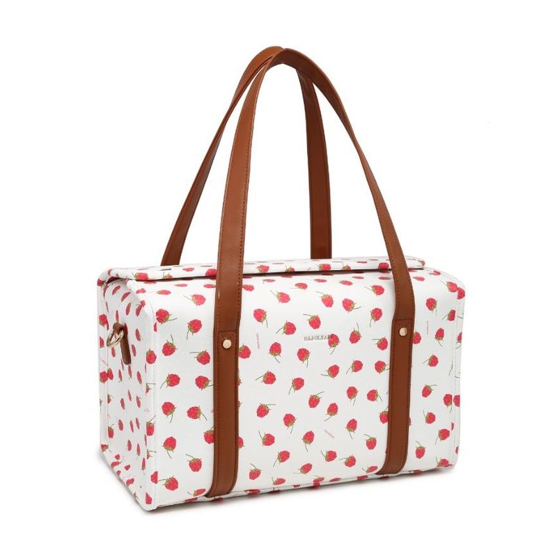 Bauletto bianco con lamponi  - Naj Oleari