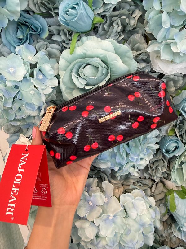 ​Pochette Astuccio Cherry nera - Naj Oleari