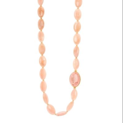 Collana lunga grandi ciottoli Harper Rosa - Sodini Collana lunga grandi ciottoli Harper Rosa - Sodini