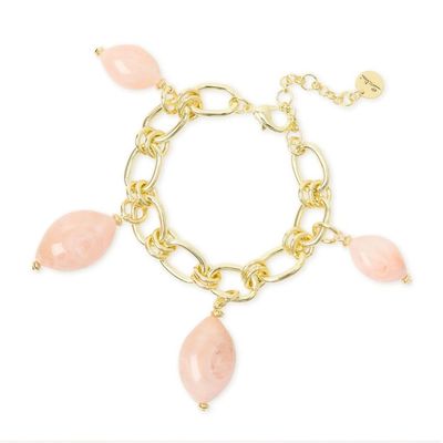 Bracciale catena pendenti Harper Rosa - Sodini Bracciale catena pendenti Harper Rosa - Sodini