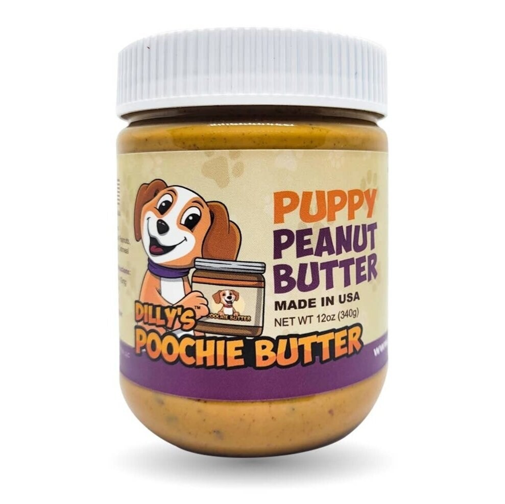Beurre de cacahuètes pour chiots