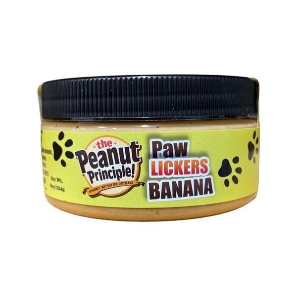 Beurre de cacahuètes à la banane pour chien