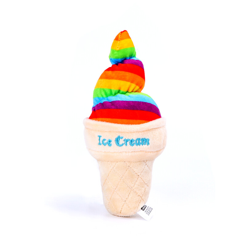 Glace multicolore