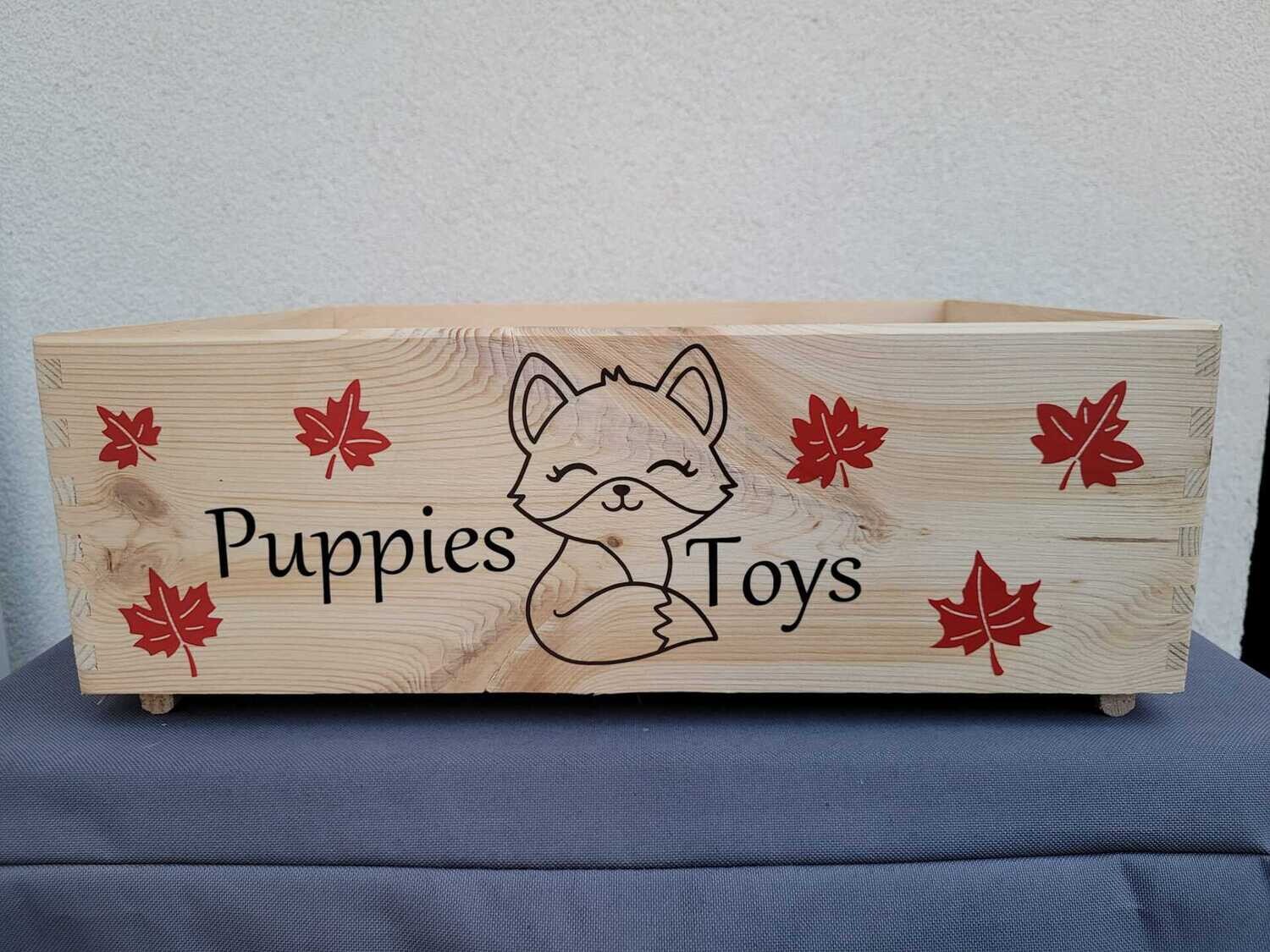 Caisse à jouets à personnaliser