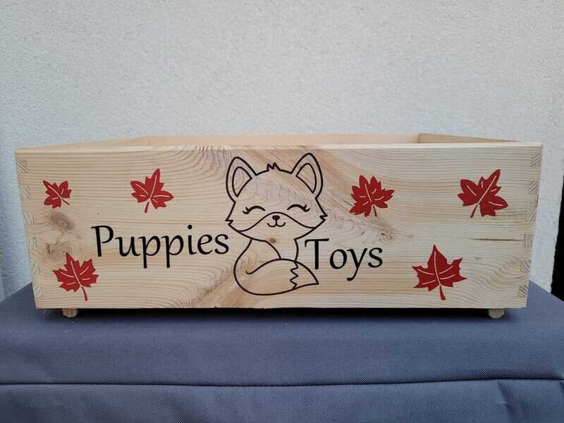 Caisse à jouets à personnaliser