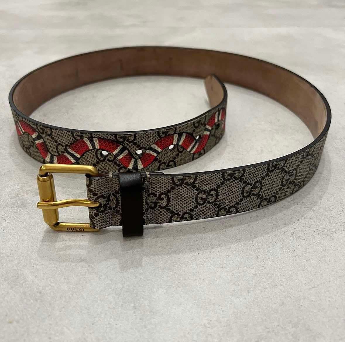 GUCCI SNAKE BELT