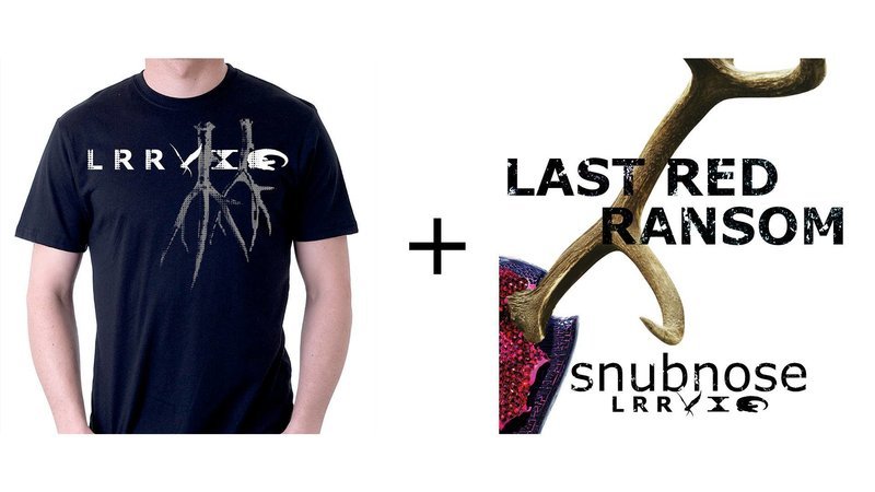 Snubnose Package- Digital Antlers Tee and Snubnose Album