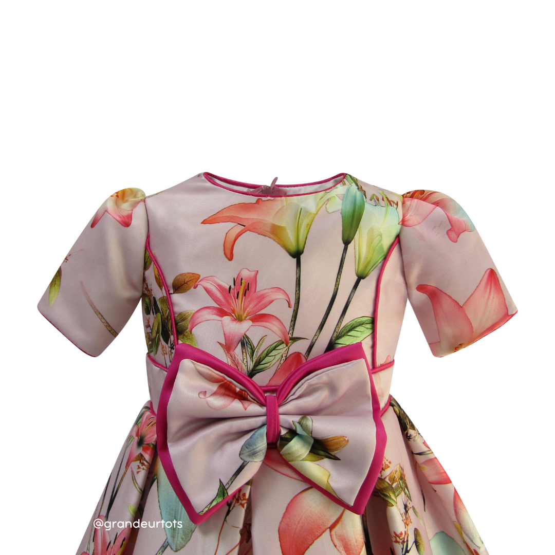 Sleeve dress | Floral print dress long, Frock designs for girl, Frock design-thanhphatduhoc.com.vn