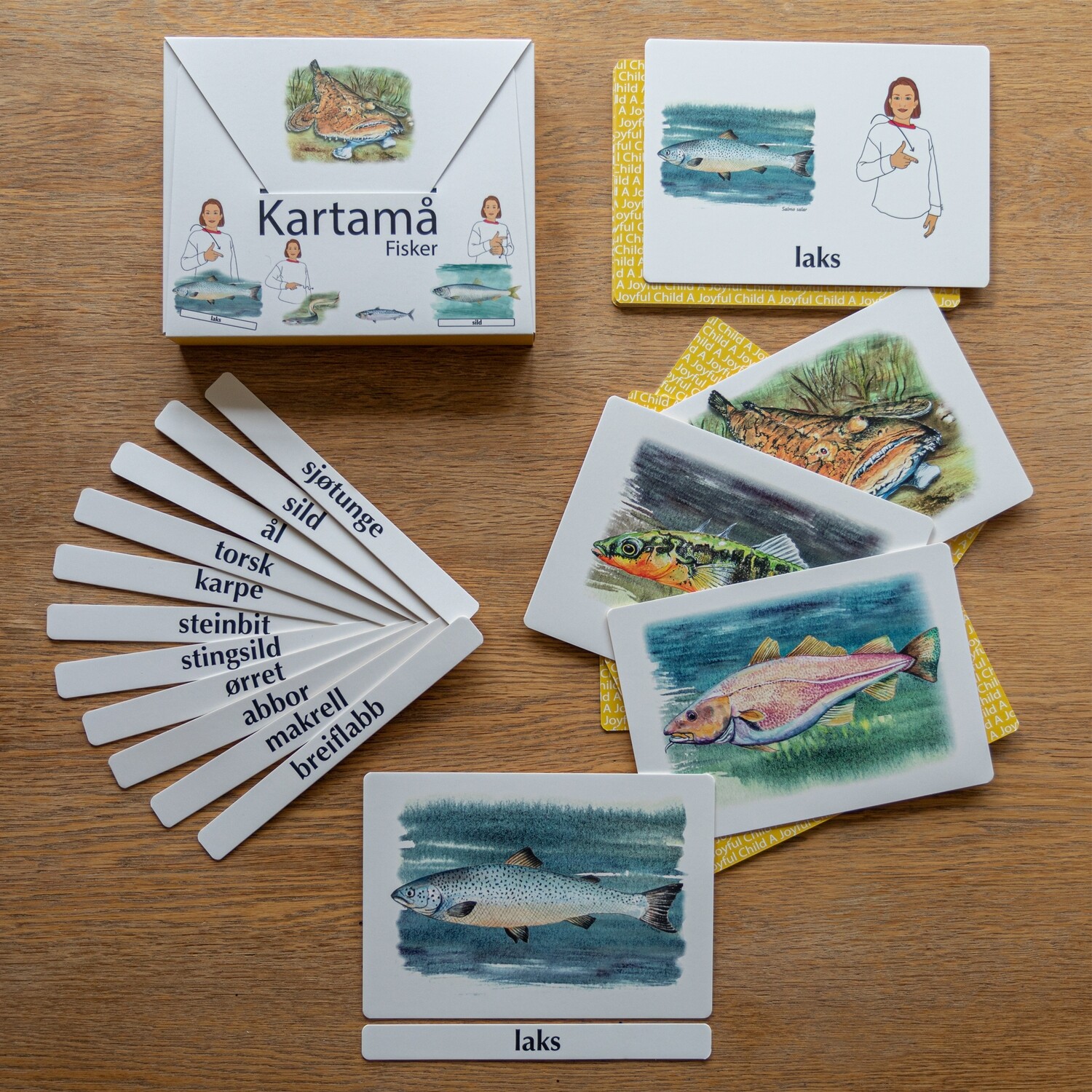 Kartamå spillet - Fisk