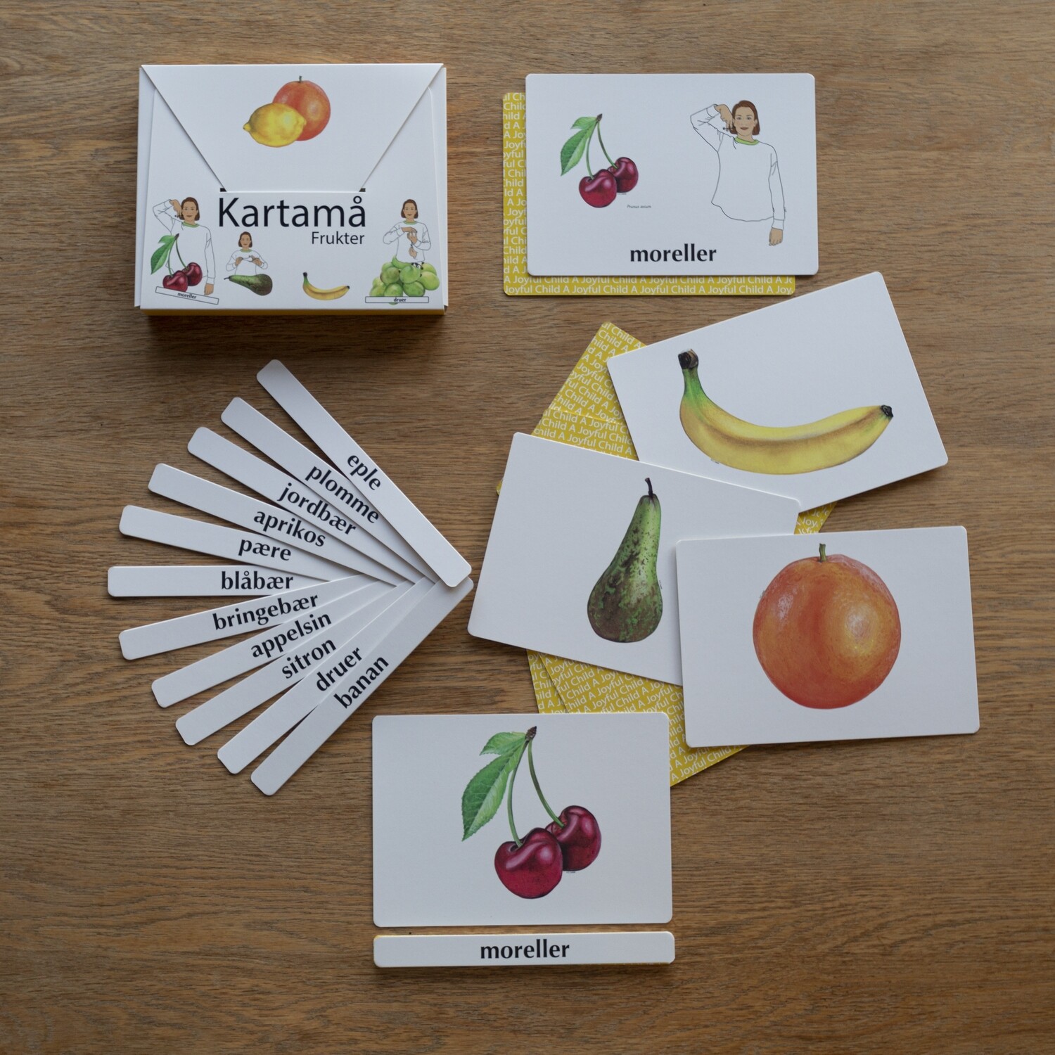 Kartamå spillet - Frukter