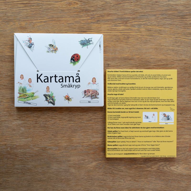Kartamå spillet - NeverTear - Småkryp