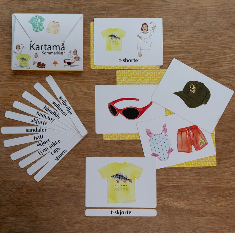 Kartamå spillet - NeverTear - Sommerklær