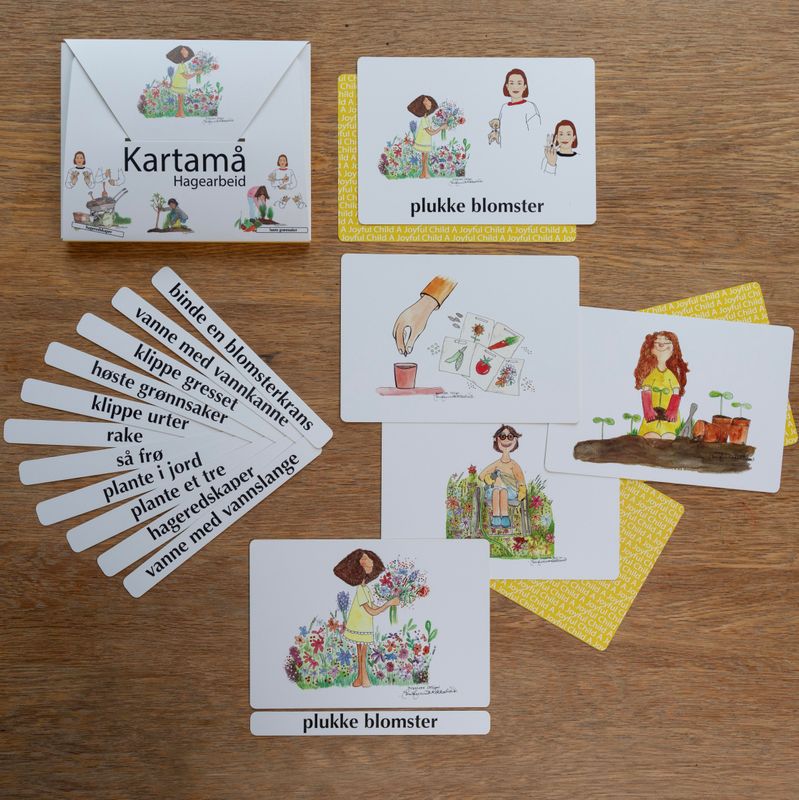 Kartamå spillet - NeverTear - Hagearbeid