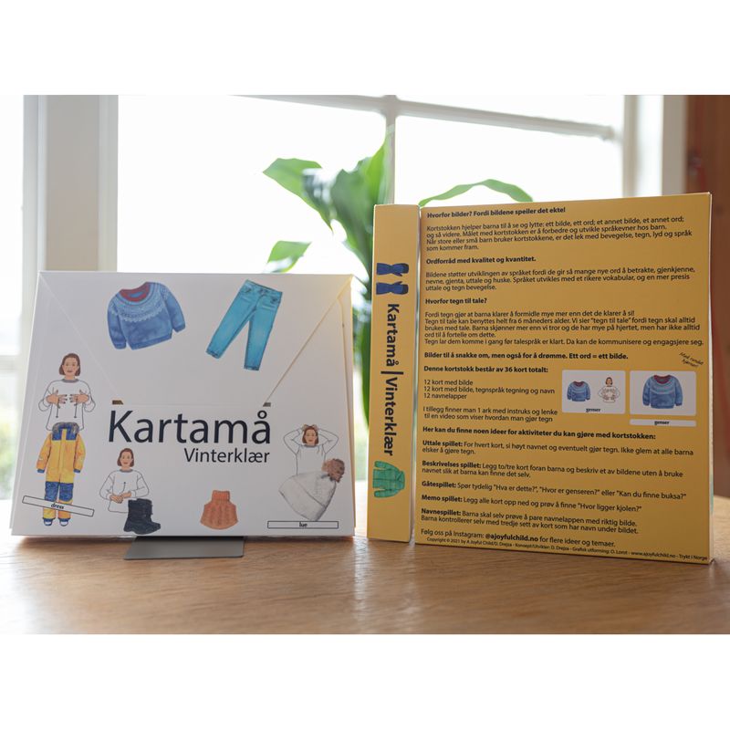 Kartamå spillet - NeverTear - Vinterklær