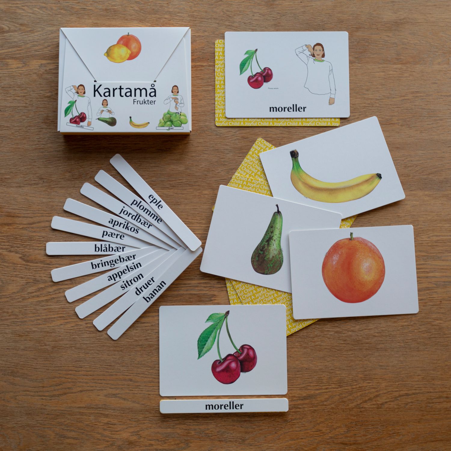 Kartamå spillet - NeverTear - Frukter