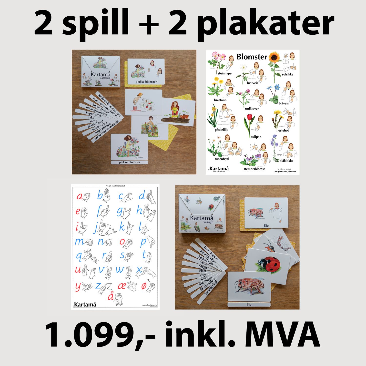 Vår tilbud til våren 2025