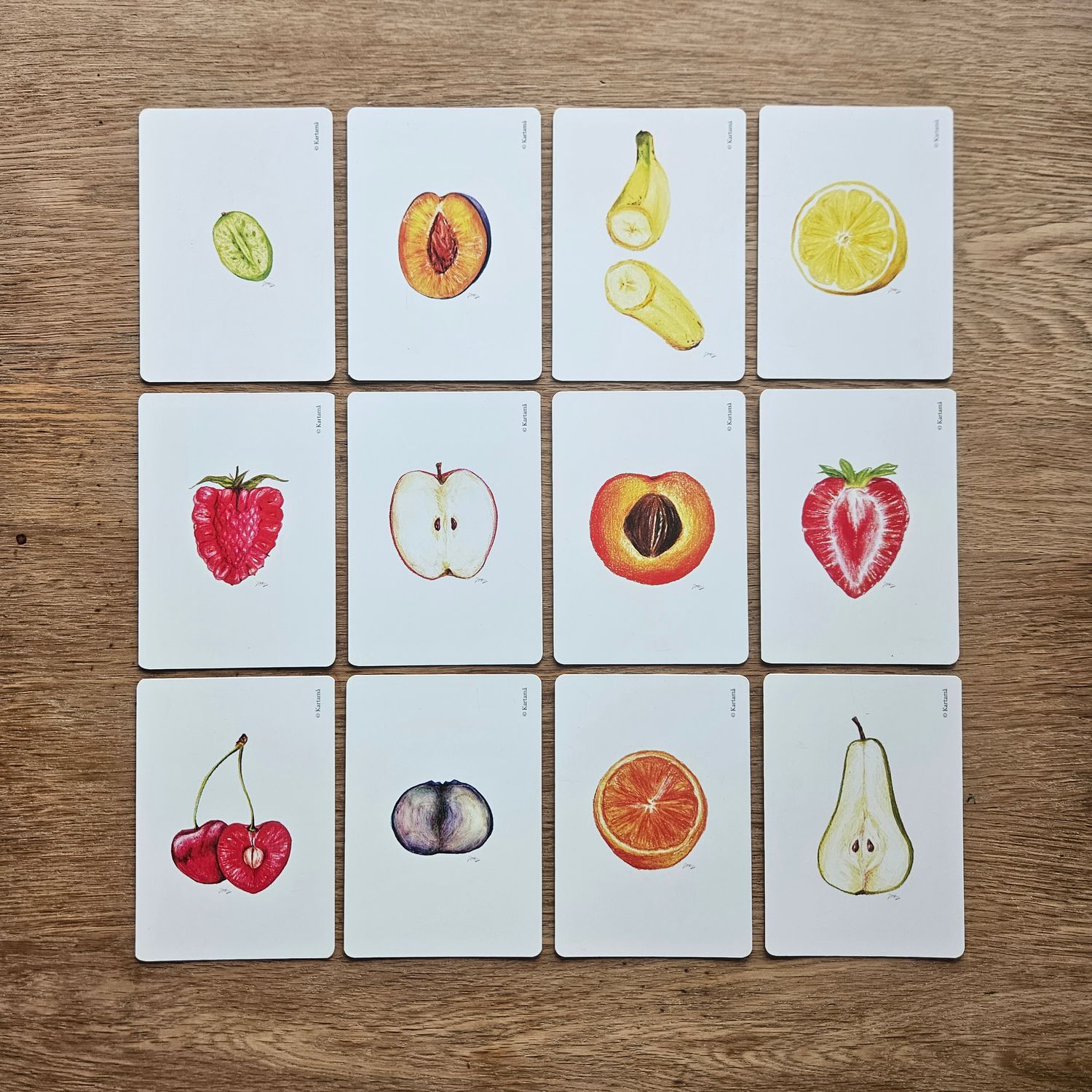 Utvidelseskort - Frukt