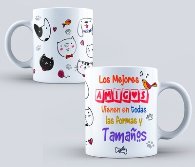 Tazas animales