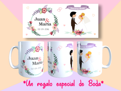 Tazas Bodas