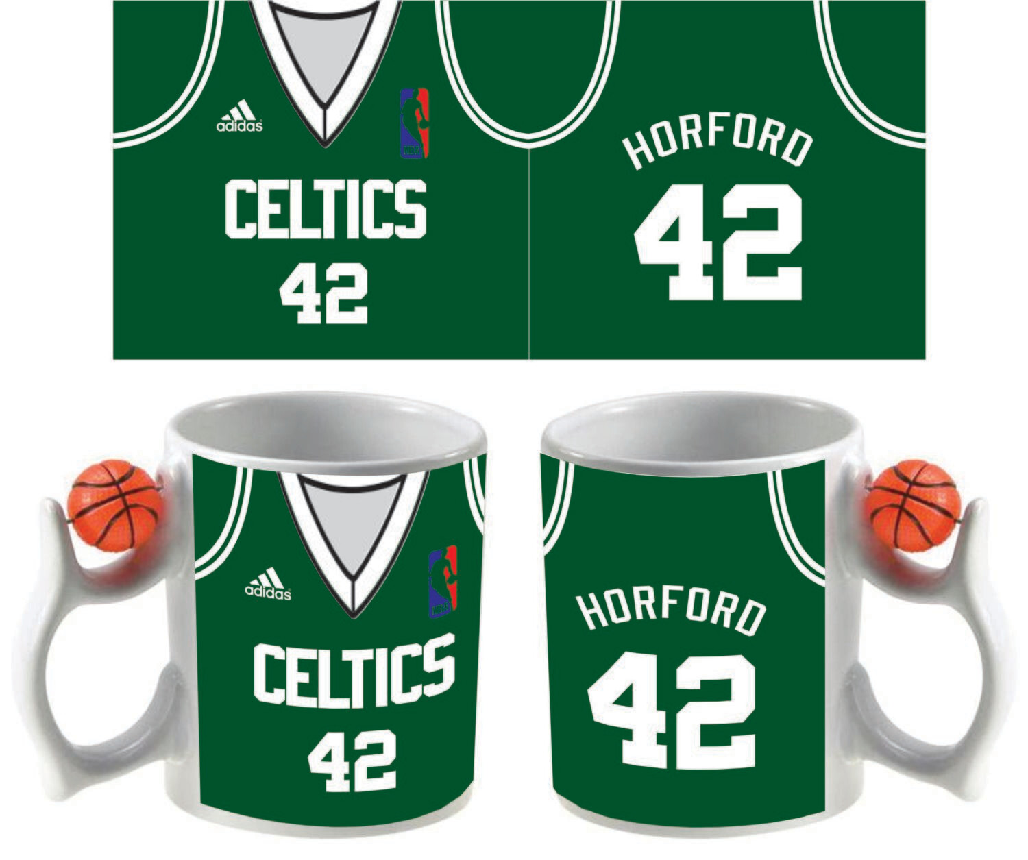Taza baloncesto Celtics Al Horford 42