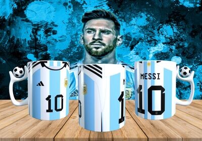 Taza personalizada Lionel Messi - Argentina