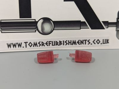5&quot; scale Movie Dome Lights (Red)