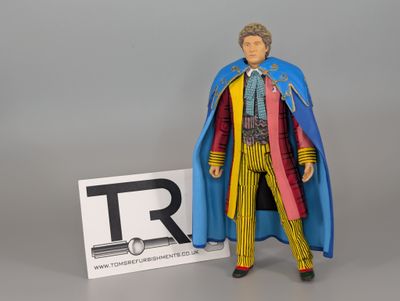 6th Doctor "Revelation" figure with blue cloak 6th Doctor "Revelation" figure with blue cloak