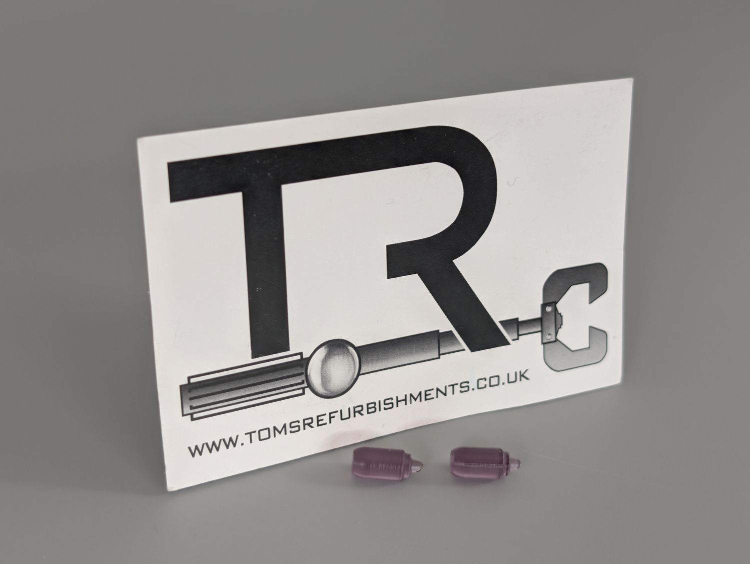 5" scale "Terry" Dome Lights (Purple)