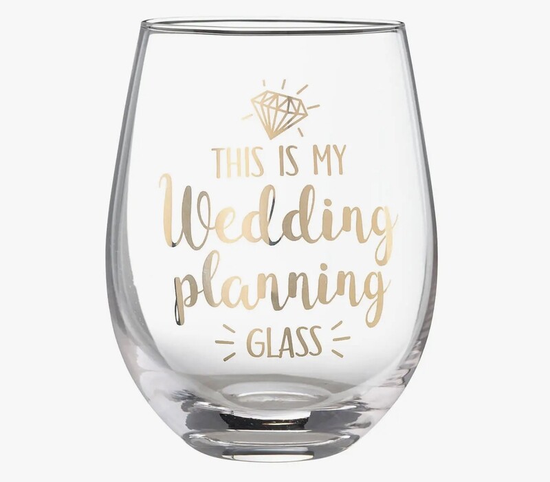 Wedding Planning. Wine Glass