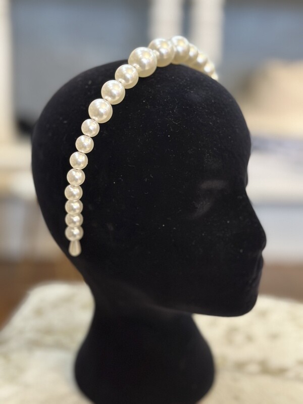 Large Pearl Headband
