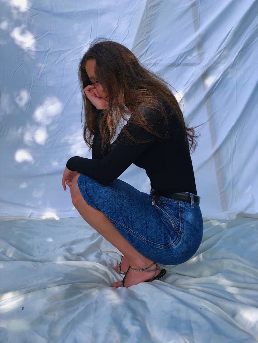 Classic Rockie Denim Skirt