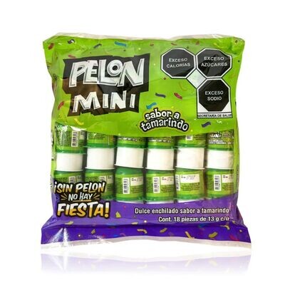 Pelón Mini 18pc Sabor Tamarindo