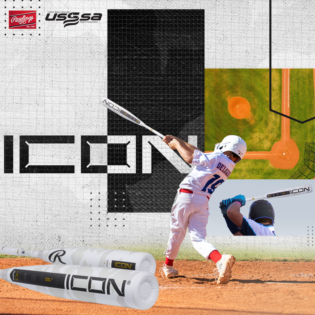 2025 Rawlings Icon -10 USSSA Youth Baseball Bat
