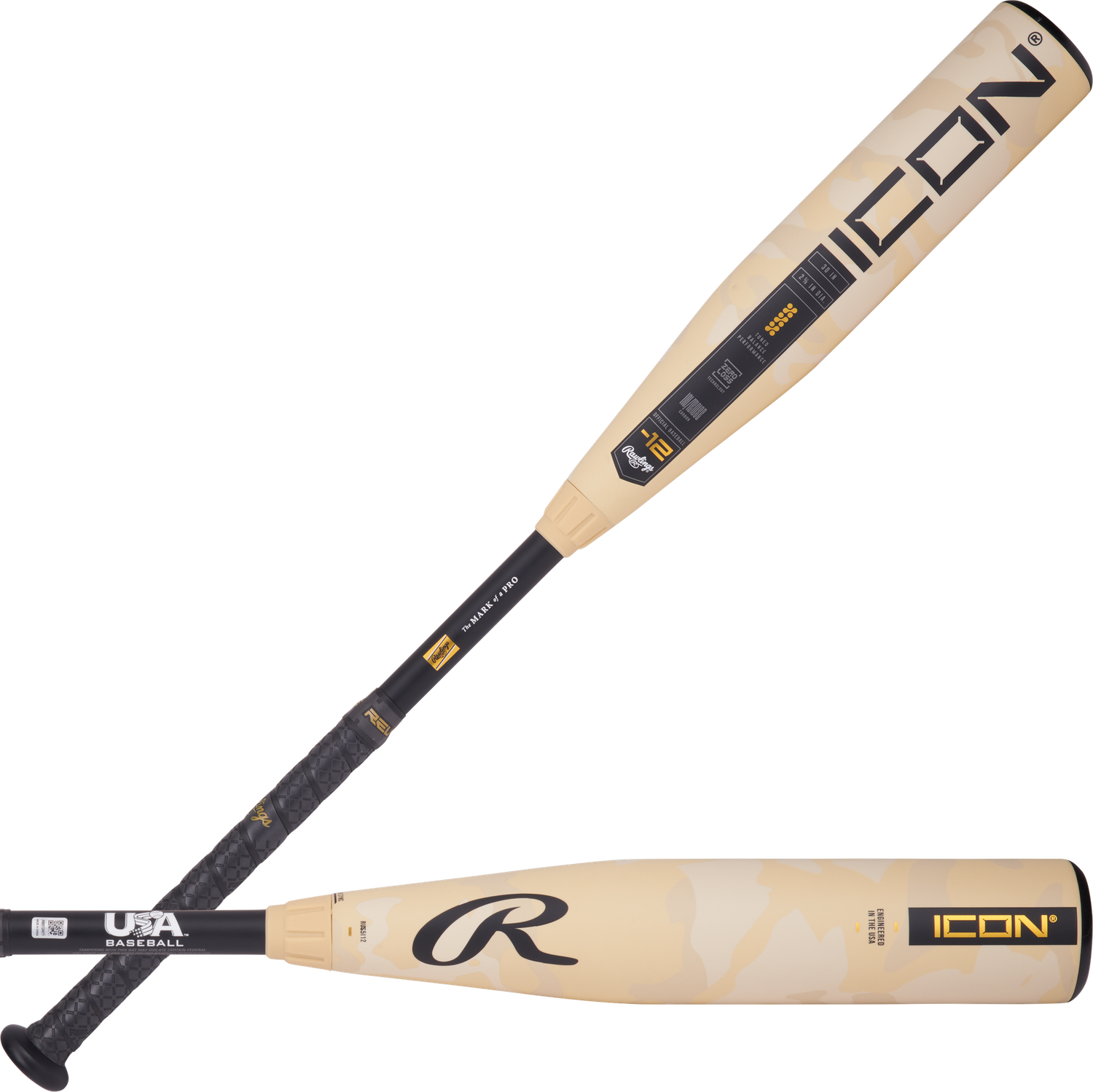 2025 Rawlings Icon 10 USA Youth Baseball Bat