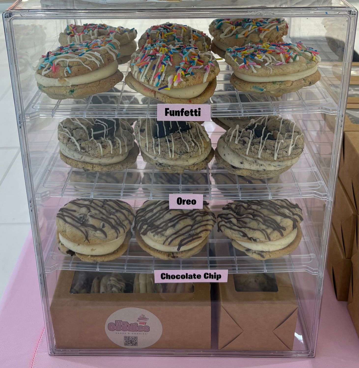 Dozen Mini Cookie Sandwiches
