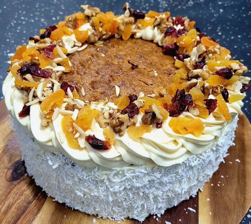 Carrot & Walnut Cake