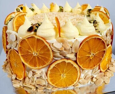 Spiced Orange & Almond Cake