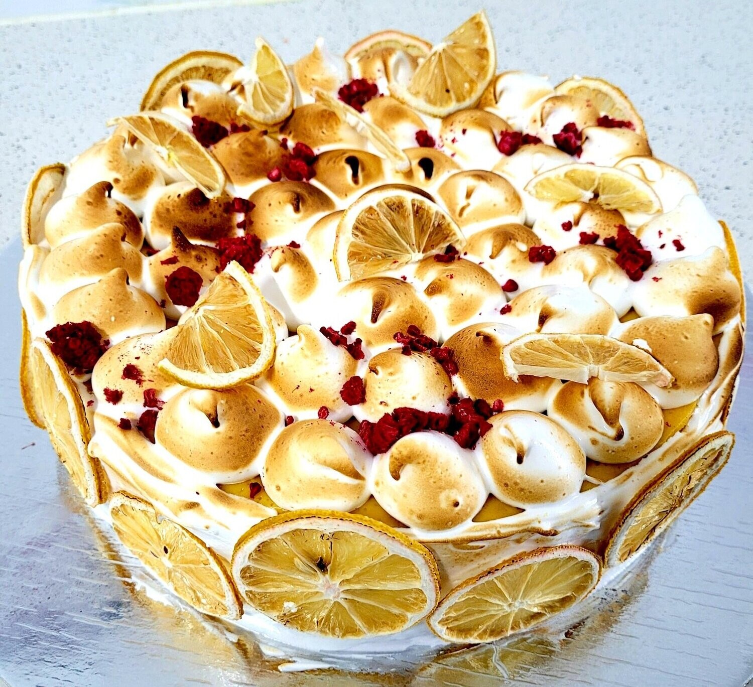 Lemon Meringue Cake