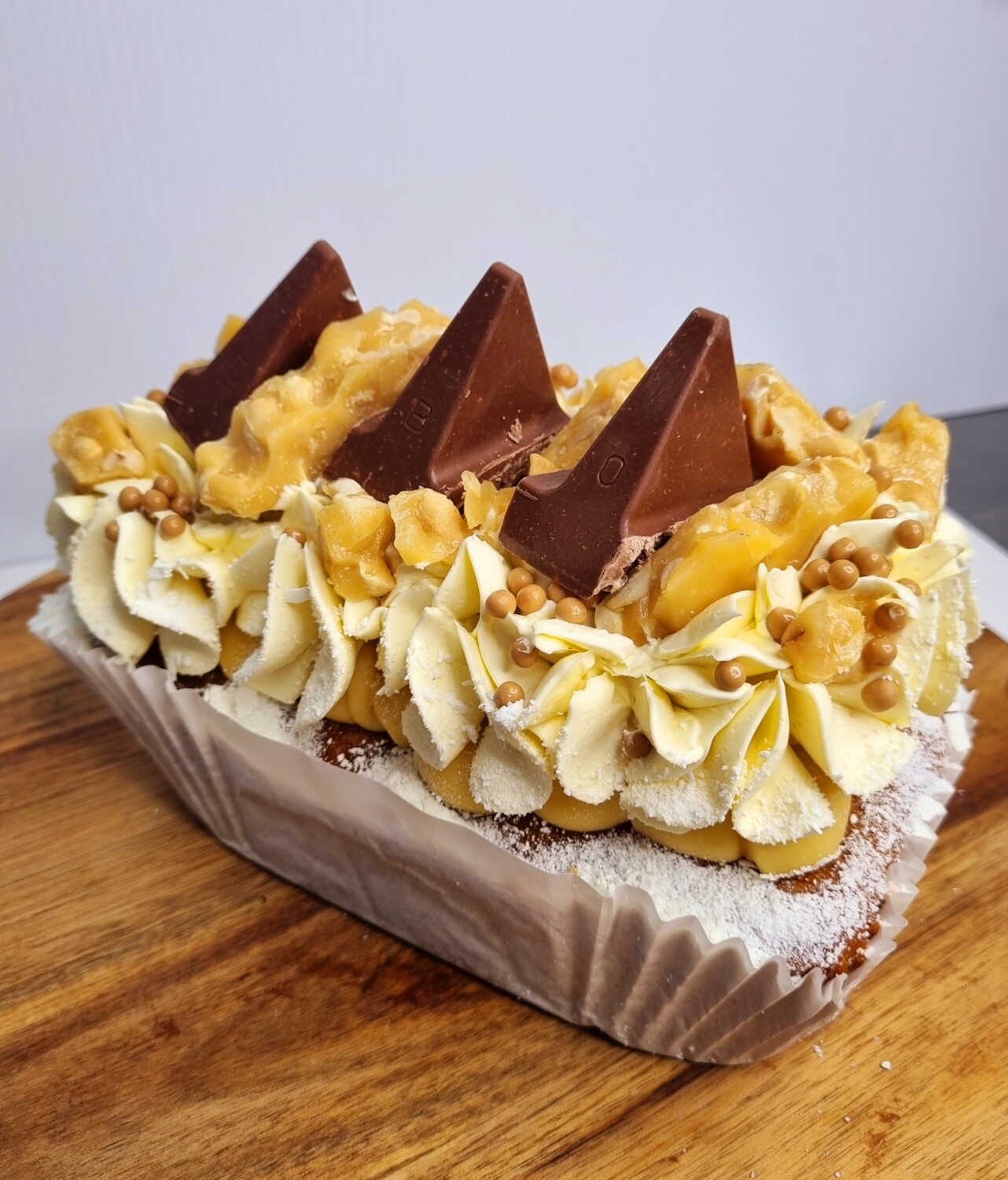 Butterscotch Toblerone Cake Loaf