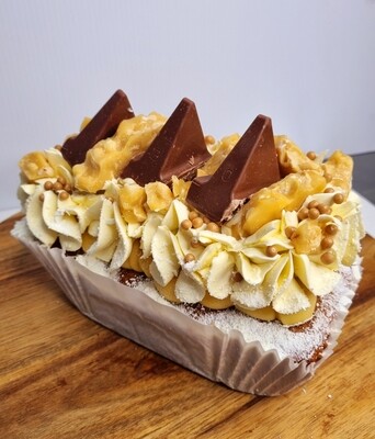 Butterscotch Toblerone Cake Loaf