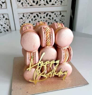 Macaron Cake