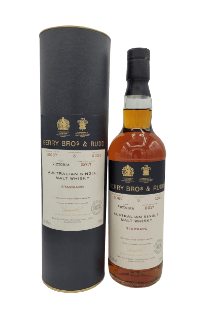Berry Bros & Rudd 3 Jahre Starward Single Malt Whisky 53% VOL. (1x0,7ltr.) OVP