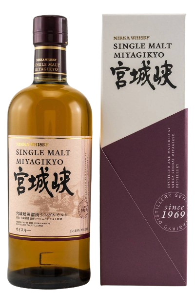Nikka Miyagikyo Single Malt Whisky 45% VOL. (1x0,7ltr.) OVP